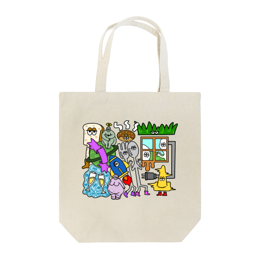 ぷらねっとのぼくらはみんな生きているんだ Tote Bag