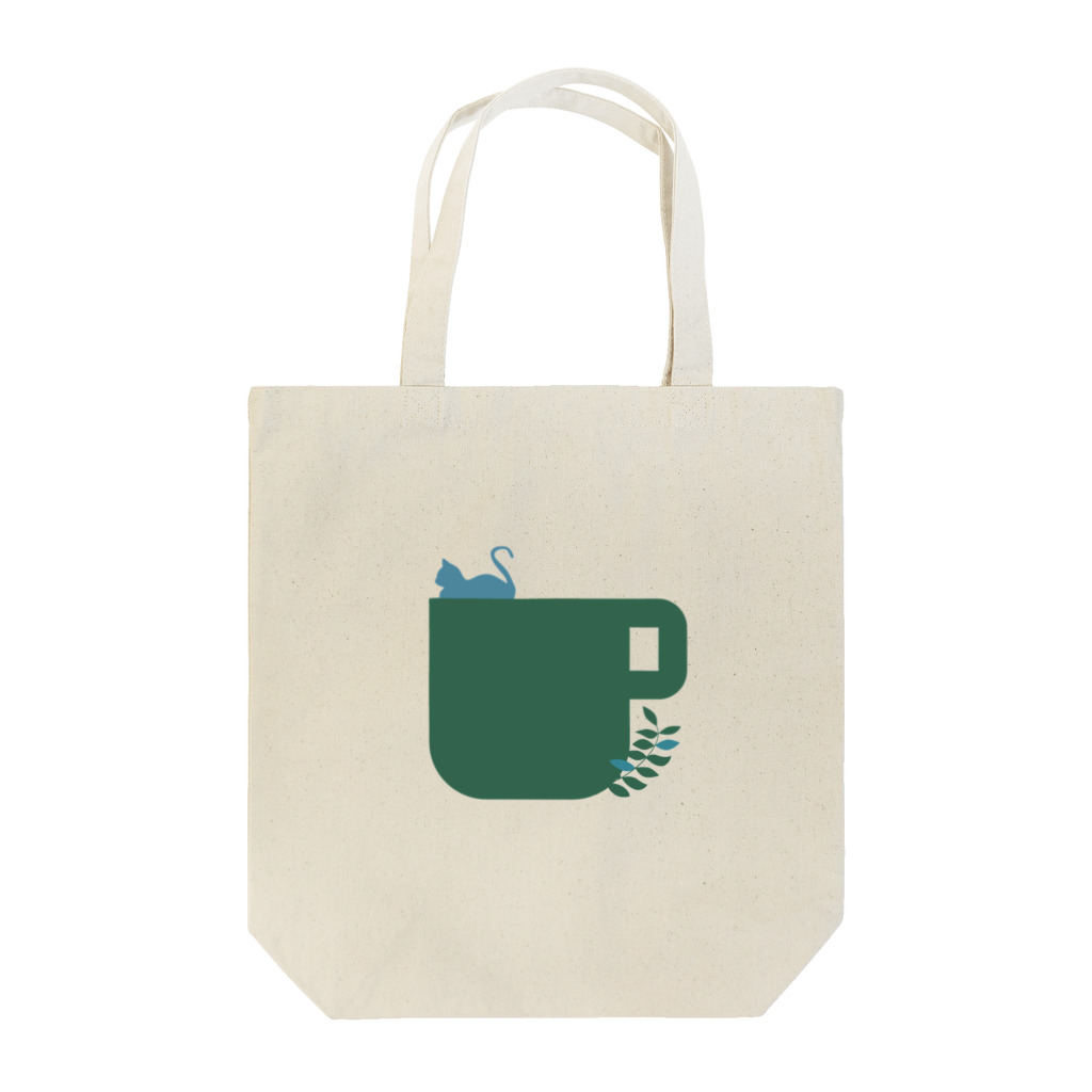 カフェイカリの【カフェイカリ】ロゴ Tote Bag