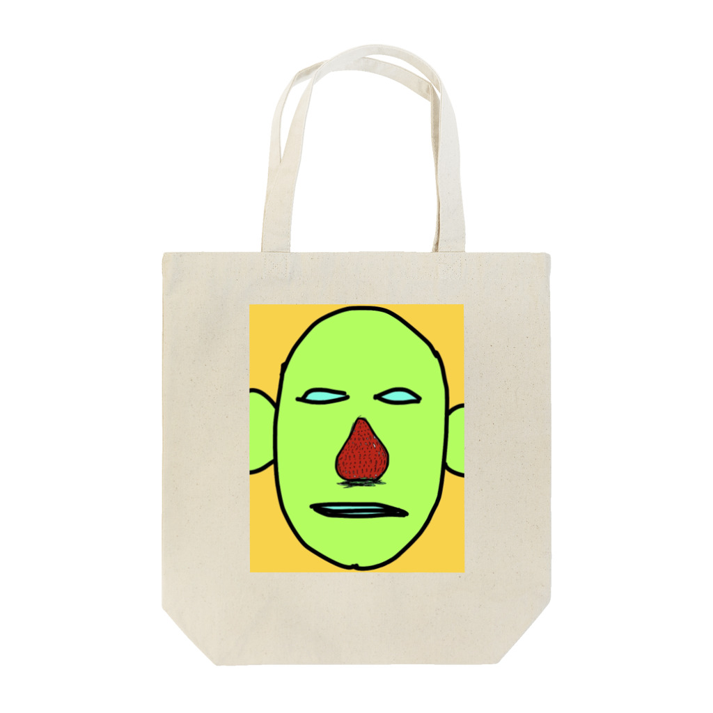 ametaphorのStrawberry nose Tote Bag