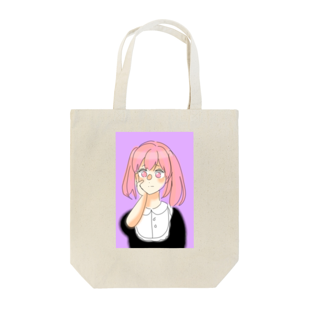 竹内の作品置き場のほおづえちゃん Tote Bag