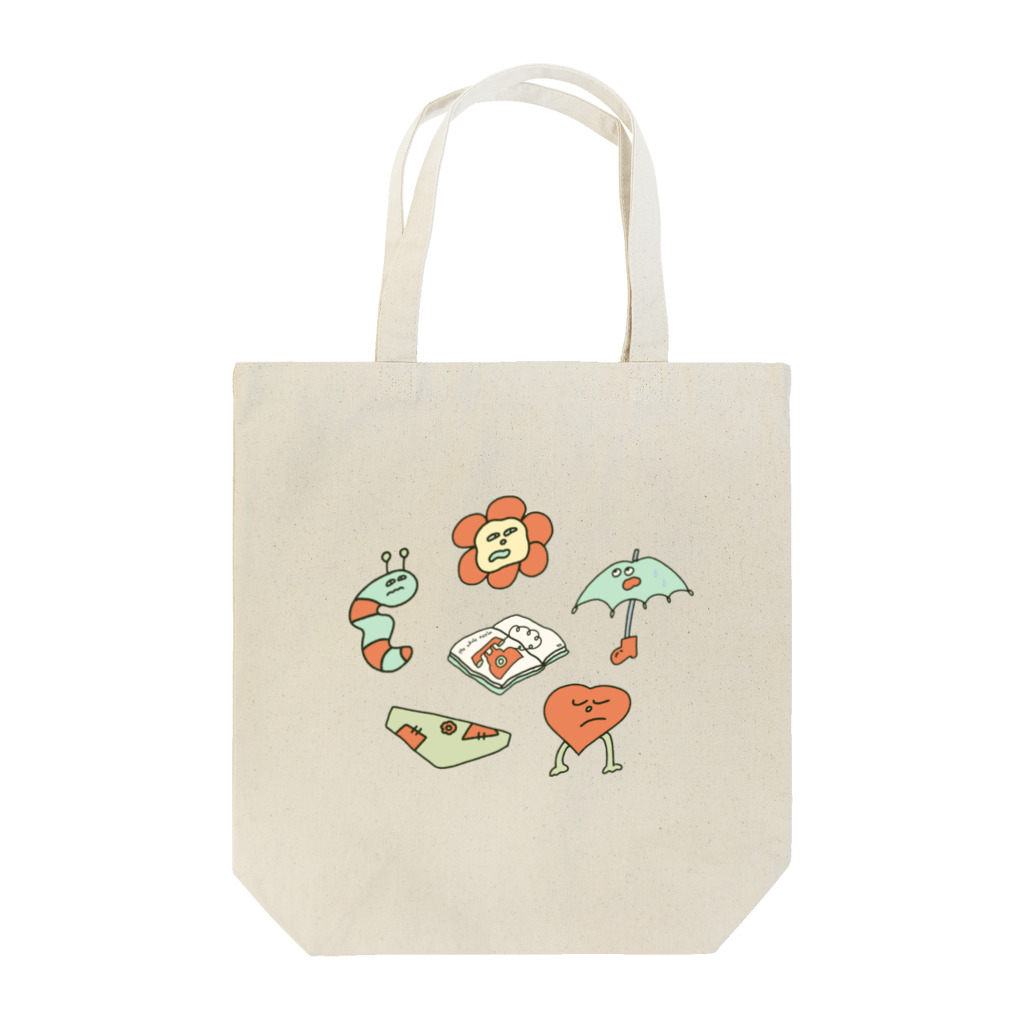 naoの春のゆる〜い愉快な仲間たち Tote Bag