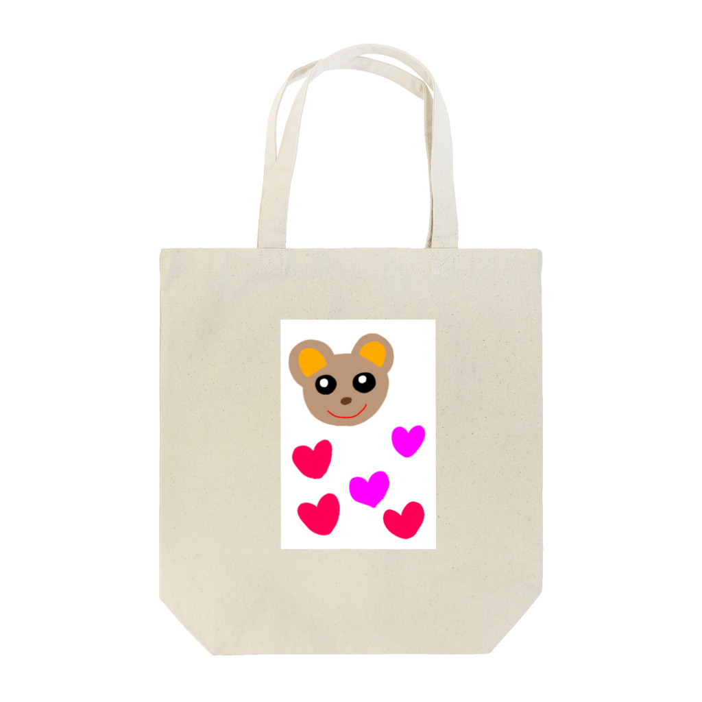 SMILE☆TIMEのくまちゃんとハート Tote Bag