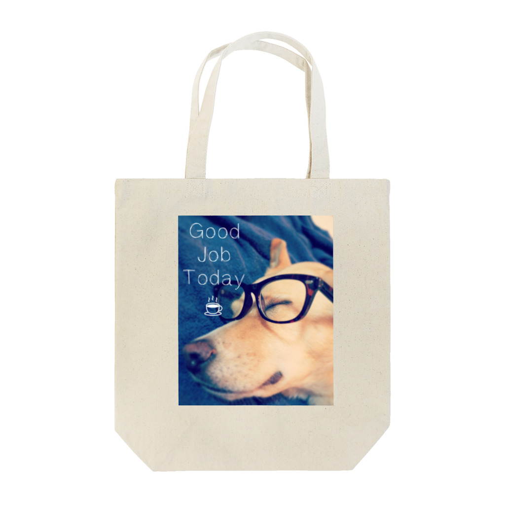 まるこやさんのおつかれさま犬 Tote Bag