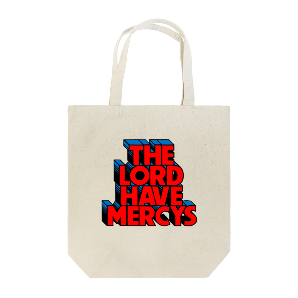 THE LORD HAVE MERCYS OFFICIAL GOODS SHOP "DEFFECT"のTHE LORD HAVE MERCYS Tee COLOR Tote Bag