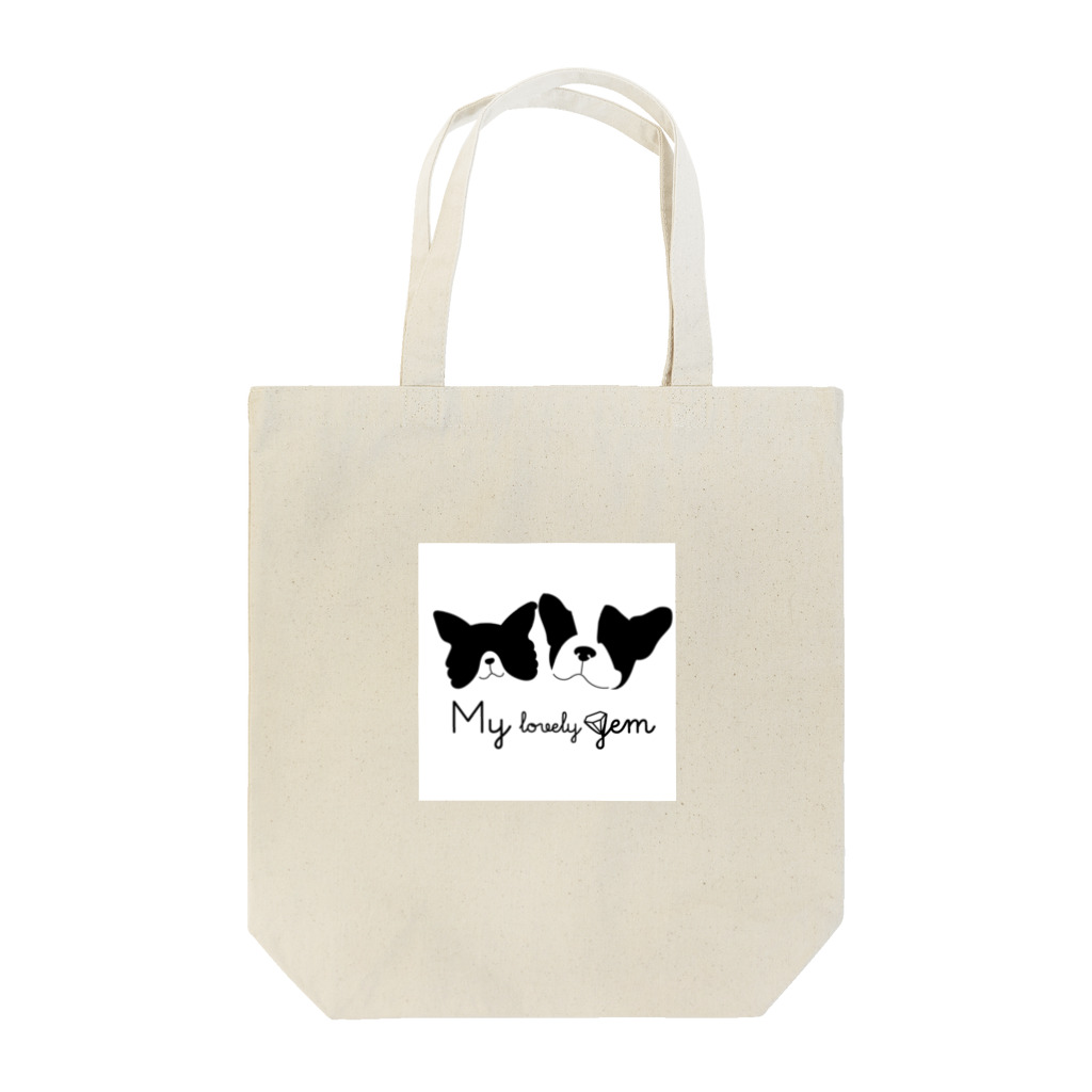 emiu_desighnのMi lovery jem Tote Bag