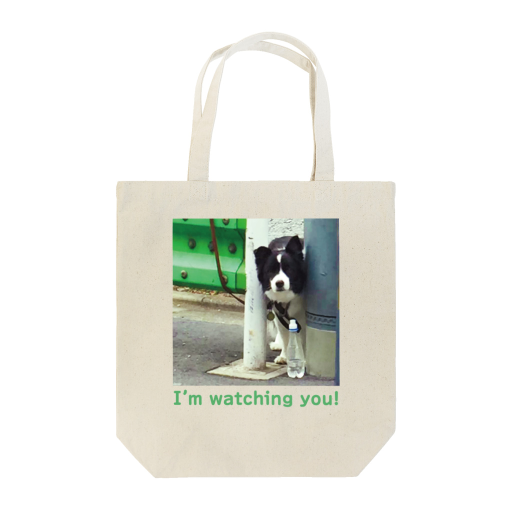 RENN-KUNNのI'm watching you! ~ガードレール編~ Tote Bag