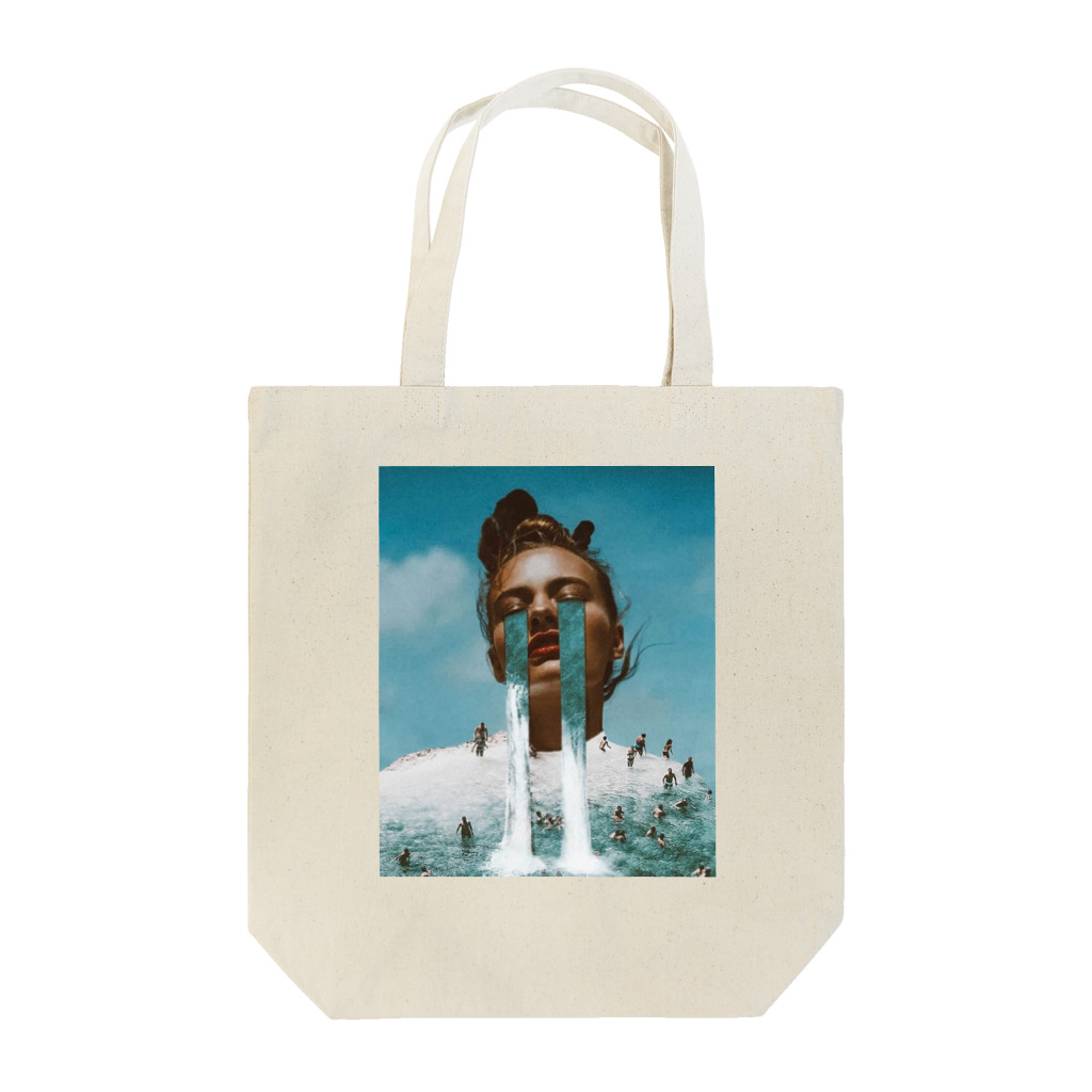 Vintage Memoryのweeping woman Tote Bag