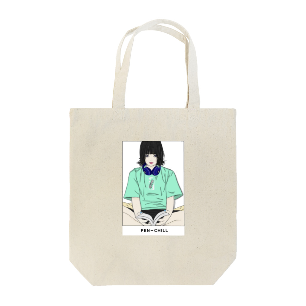 PEN-CHILL.storeのサイダーガール Tote Bag