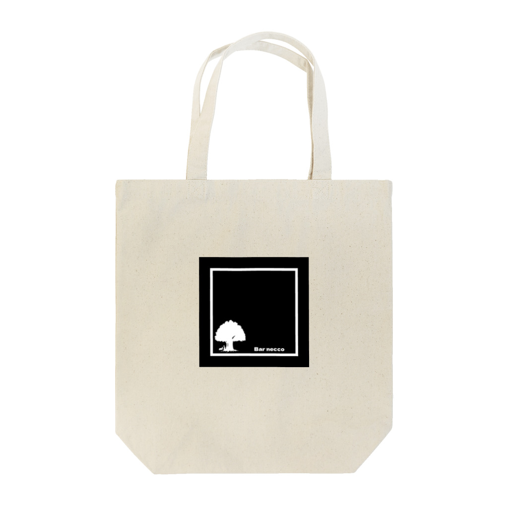 bar-necco online goods shopのスクエア・モノロゴ Tote Bag