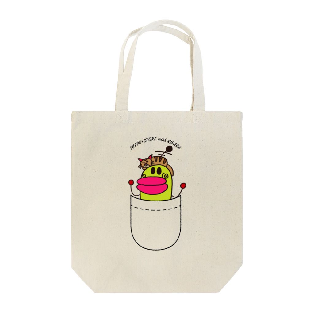 FUPPU+STOREのフップくんときららちゃんvol02 Tote Bag