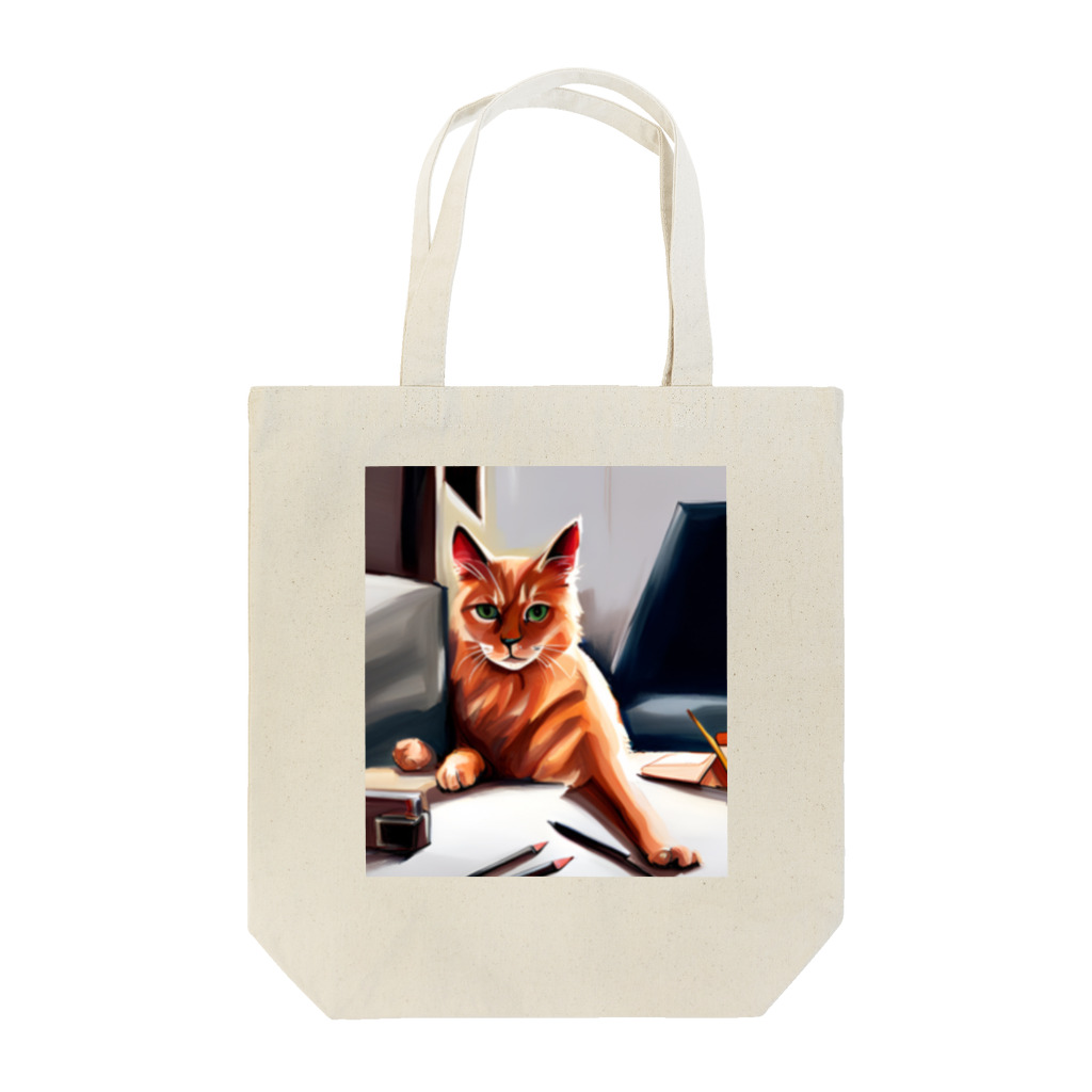ソルブラインのお仕事猫「ブライ」 Tote Bag