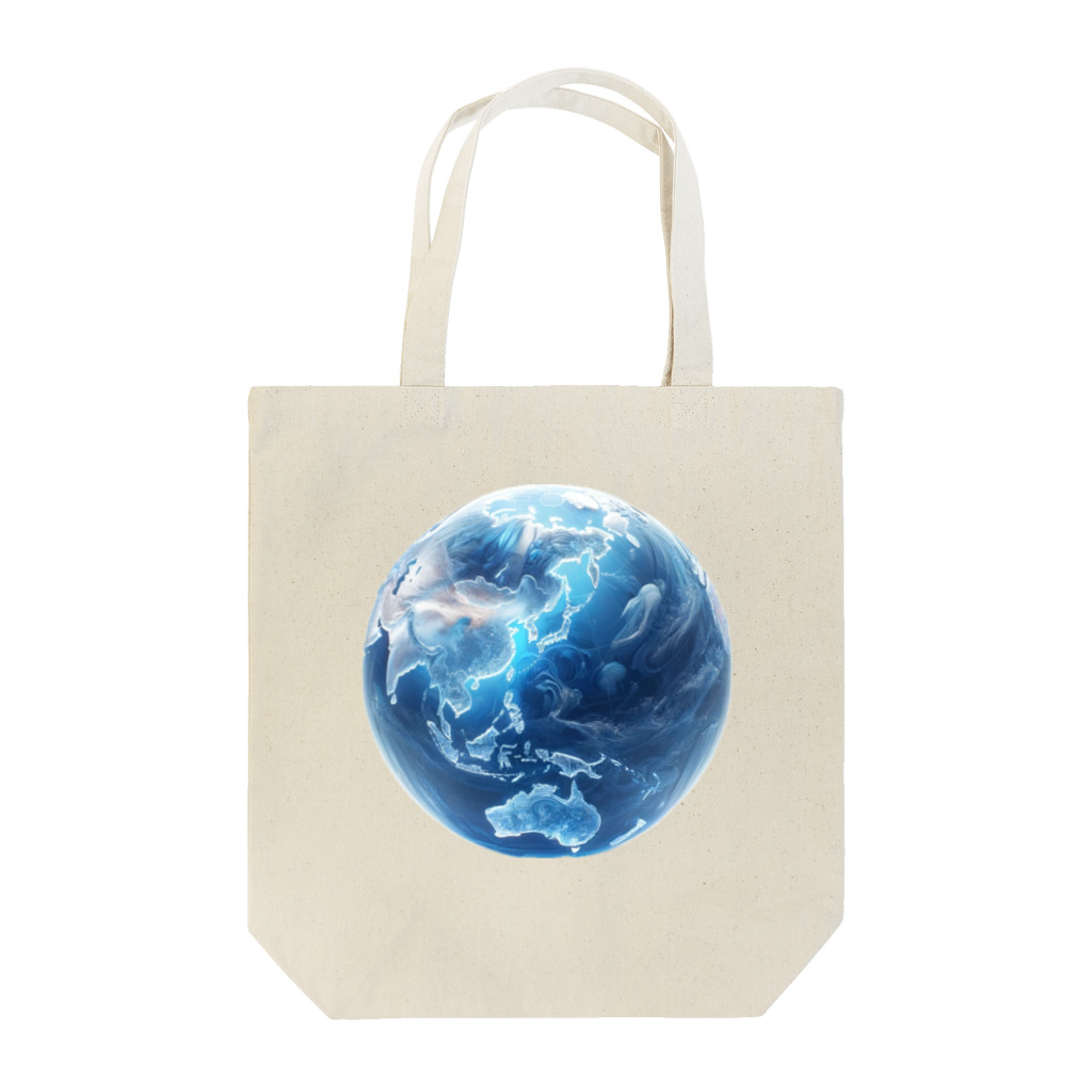 Ryoukaの地球_ガラス玉 Tote Bag