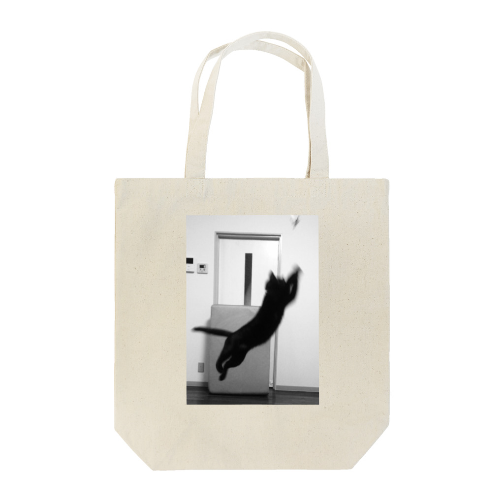 6106のjumping cat Tote Bag