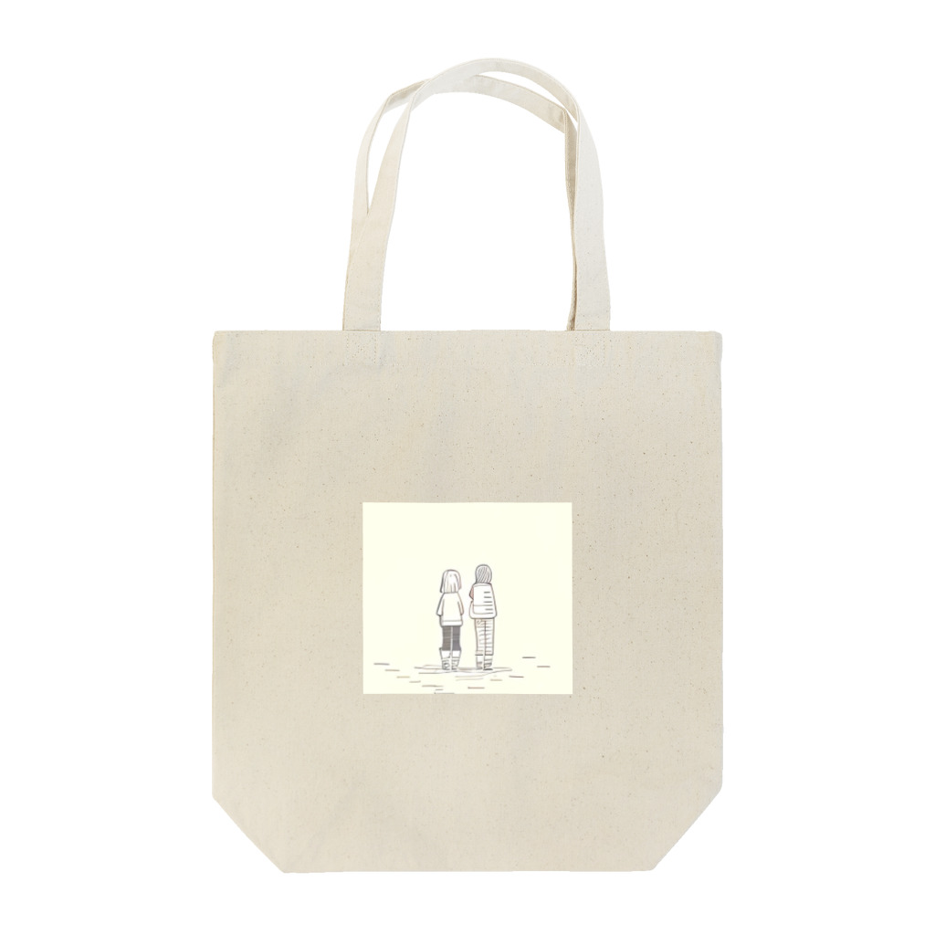 nana nami Family Styleの黄昏姉妹 Tote Bag