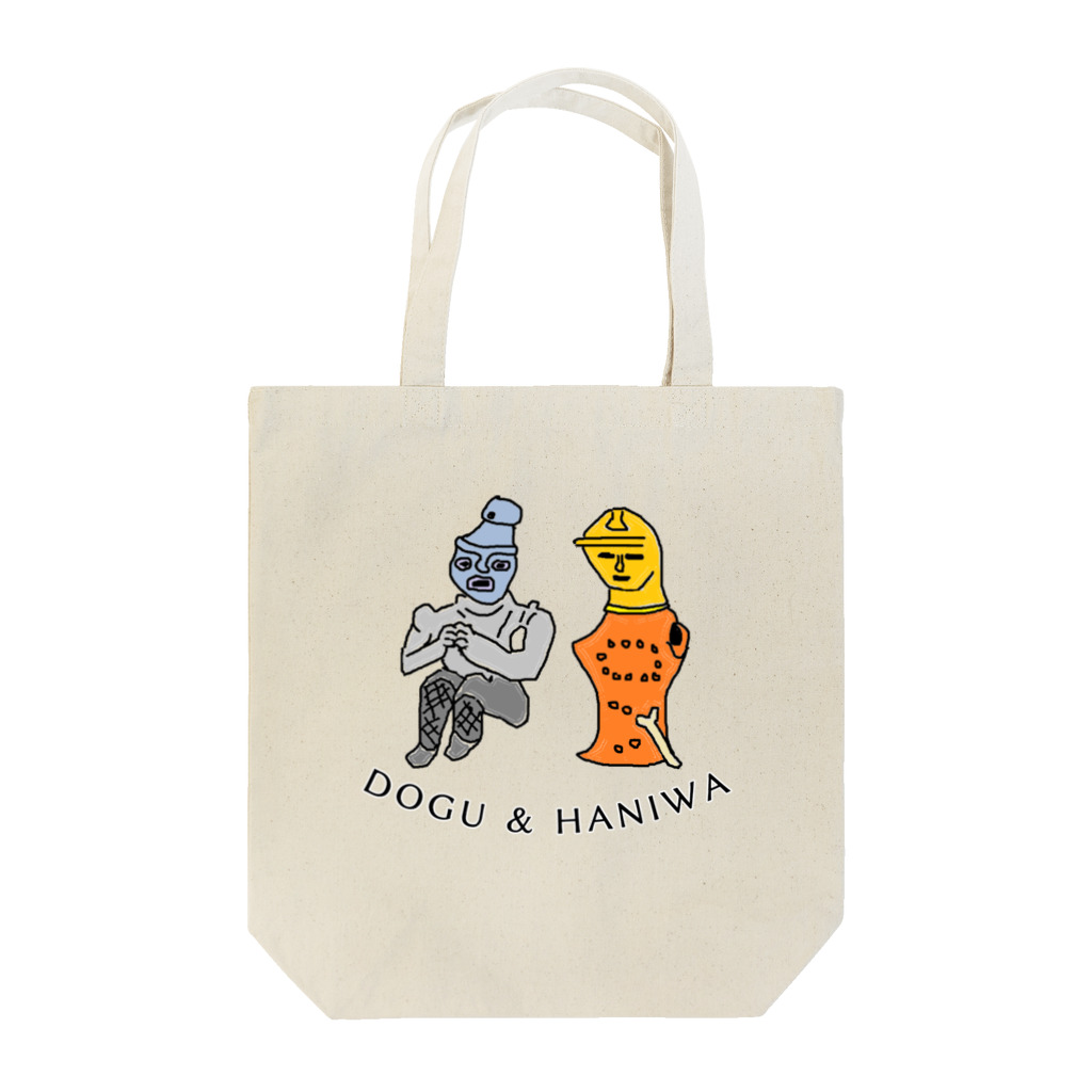 ojisan_hornのDOGU & HANIWA Tote Bag