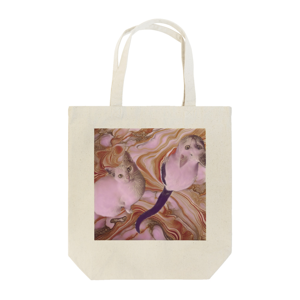 𝙺𝚈𝚄 𝚌𝚑𝚊𝚗 のかわいい猫ちゃんの上目遣い Tote Bag