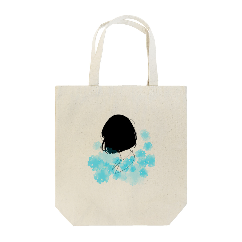 ColorAppleの水彩ボブちゃん Tote Bag