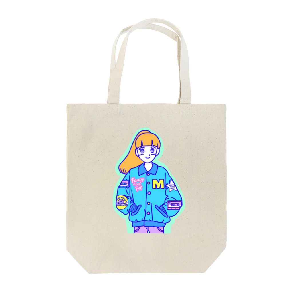 Sugisugi shopのコーチジャケットガール Tote Bag