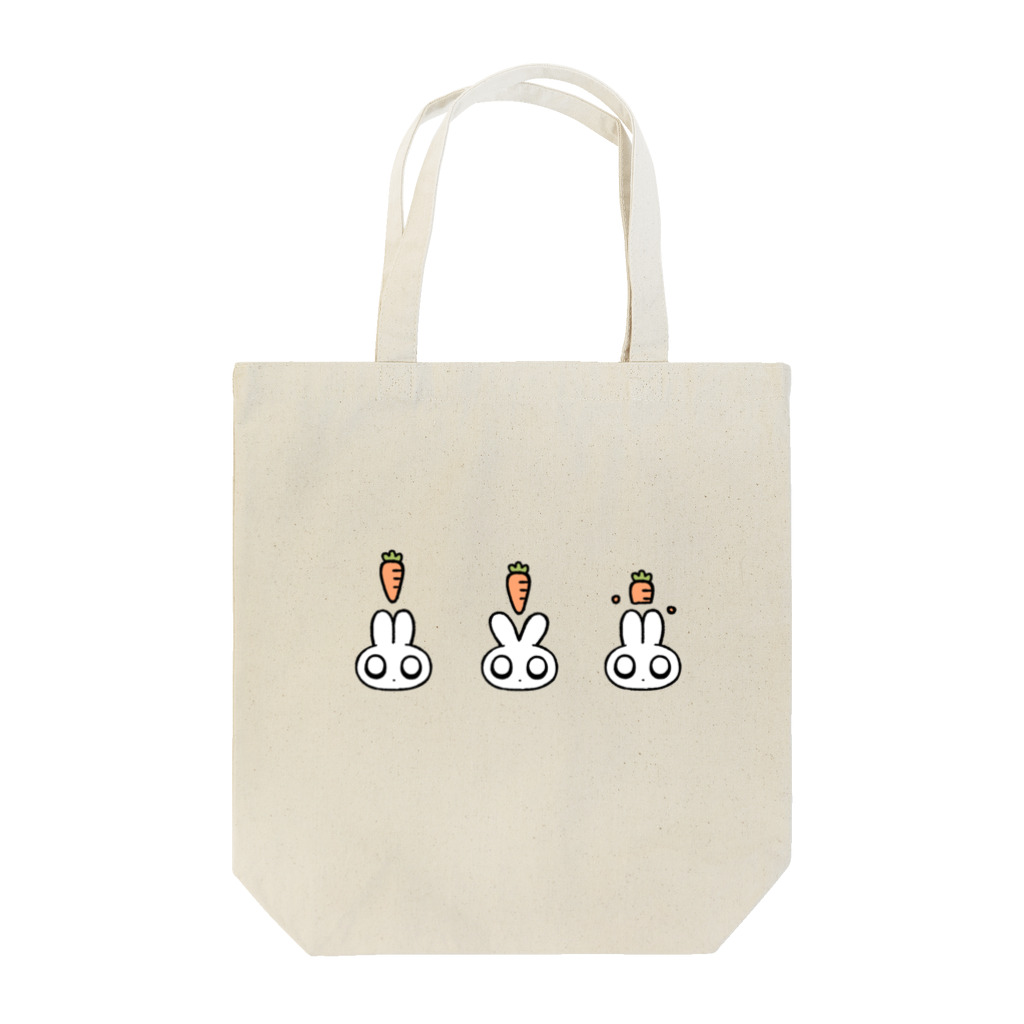 yuyuyuttiのみみでたべるうさぎ Tote Bag