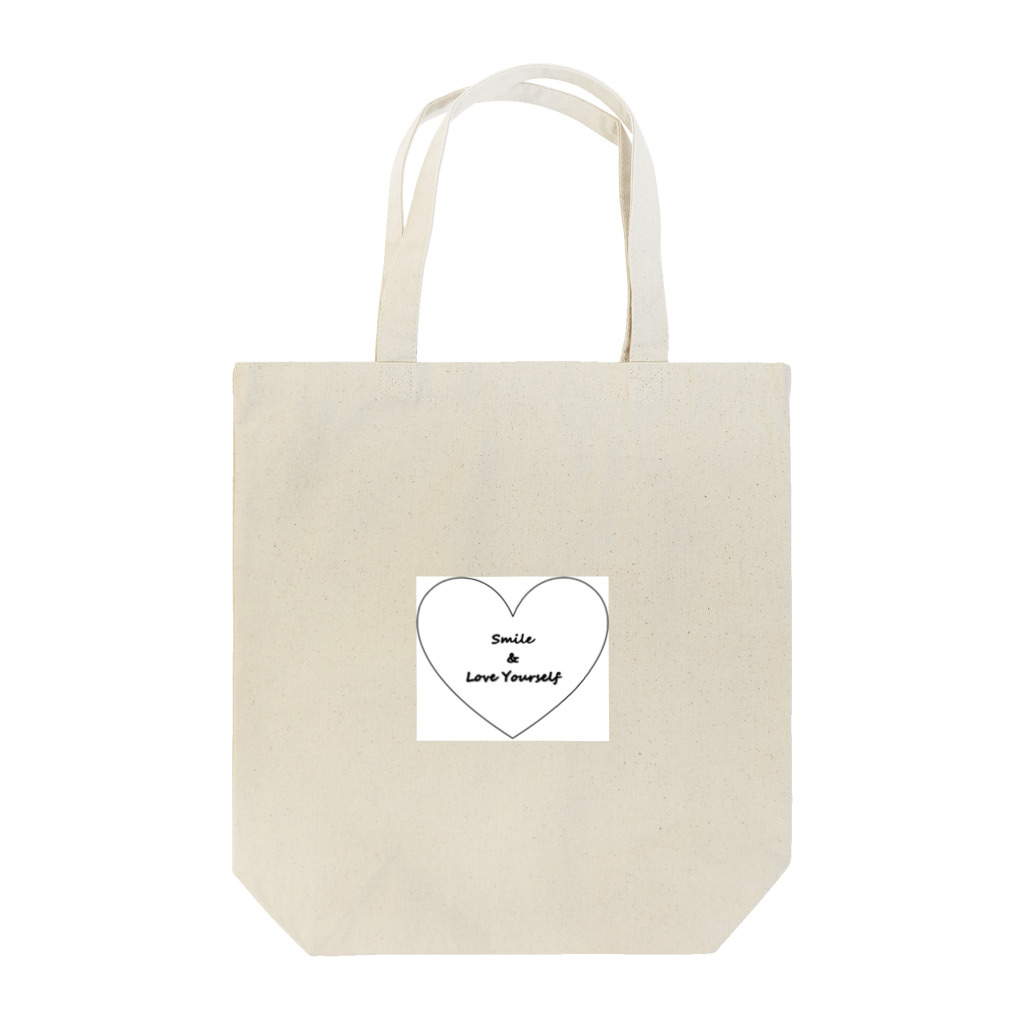 aokazerinのSmile & Love Yourself Tote Bag