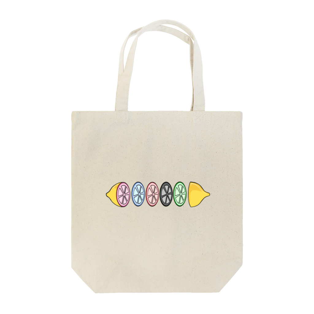 ちゃちゃちゃのレモンなトートバッグ Tote Bag