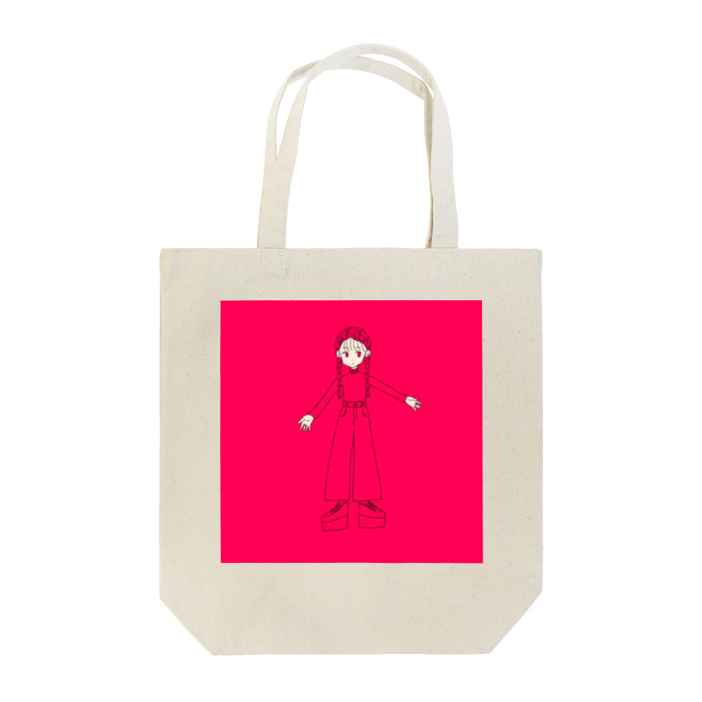 Q-s09の三つ編み野郎 Tote Bag