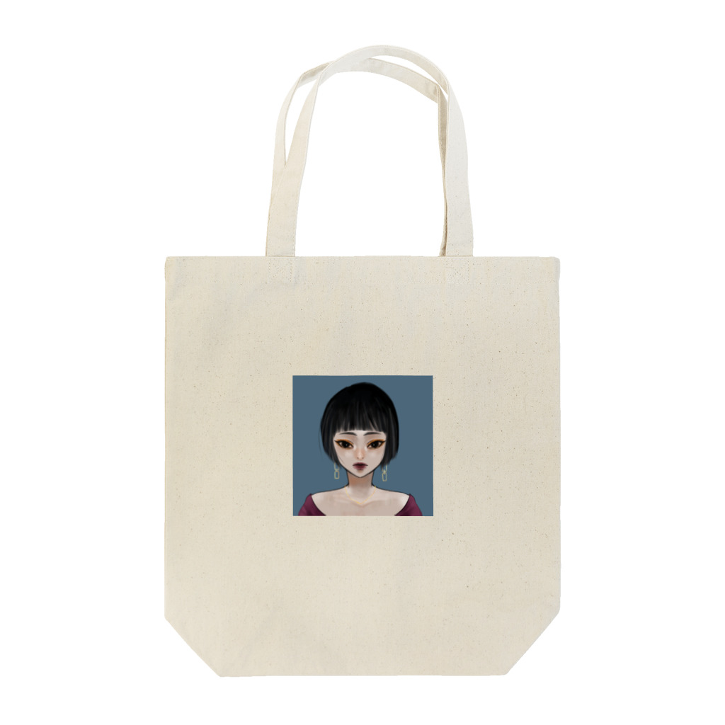 Emmicのつり目ちゃん Tote Bag