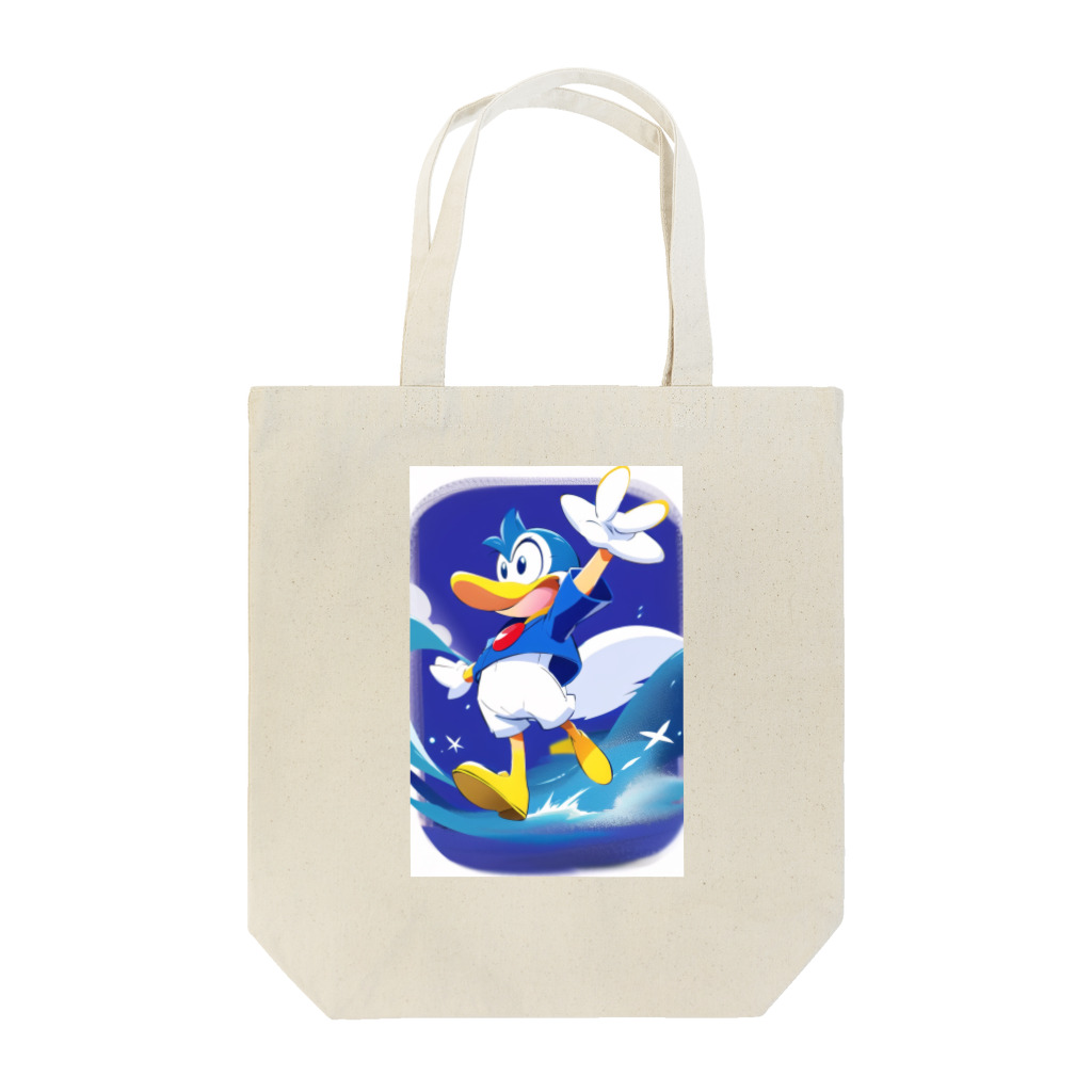 オリジナルグッズショップ KIJITORAのドナルドダック　バージョンB Tote Bag