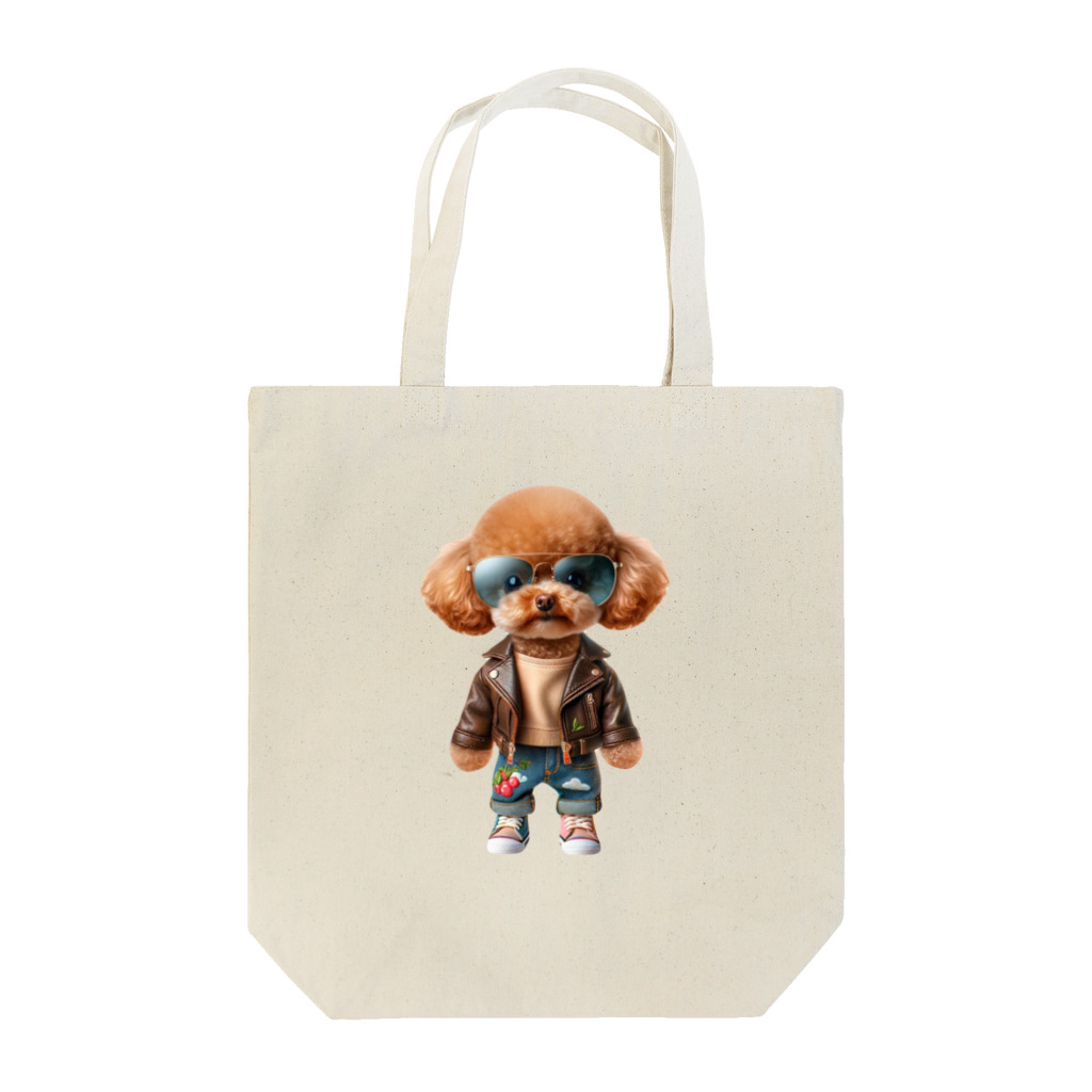 TABO1192のトイプードルのひかるくん Tote Bag