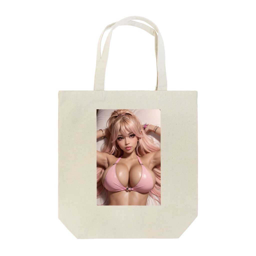 AIグラビア 爆乳ギャル YUKIのAIグラビア 爆乳水着ギャル05 Tote Bag