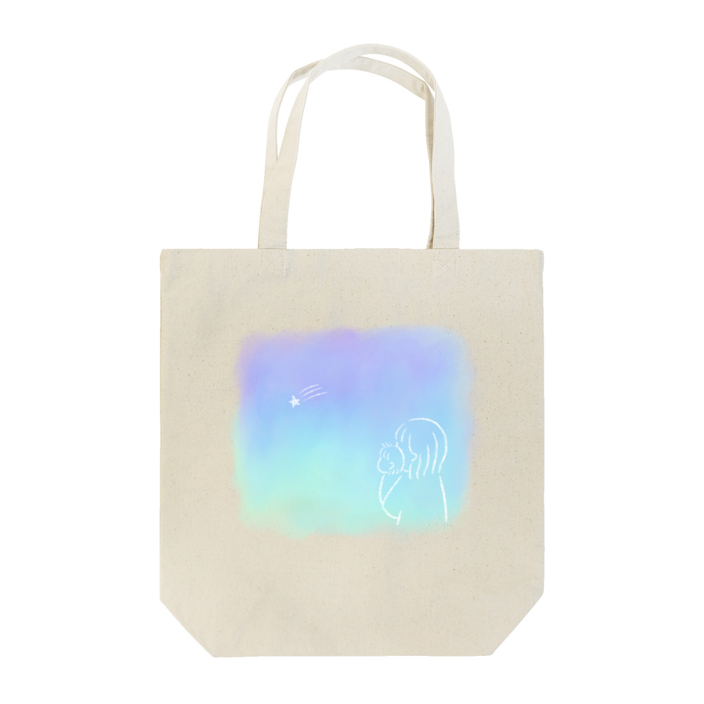 ぴーこの星に願いを Tote Bag