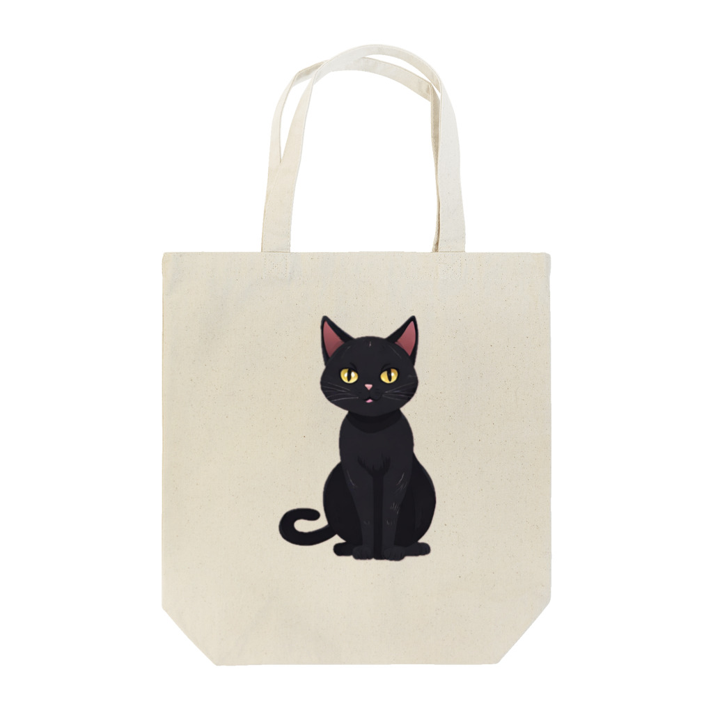 G-EICHISの黒猫のニャン子 Tote Bag
