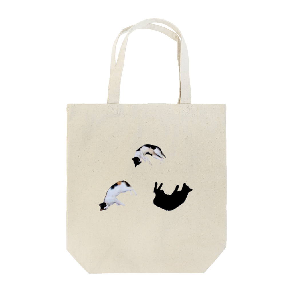 転寝こよりの野良猫トライアングル Tote Bag