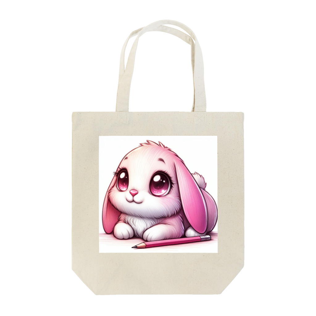 canneleのピンクウサギ Tote Bag