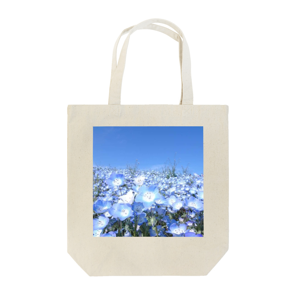 心メロンのネモフィラブルー💙 Tote Bag