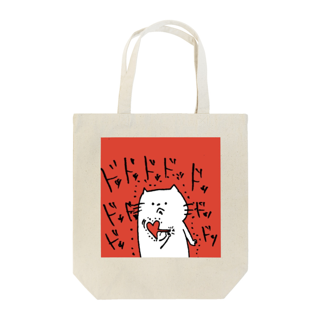 ときしらずのドッドッドッﾄﾞｯｷﾝﾄﾞｯｷﾝﾈｺﾁｬﾝ Tote Bag