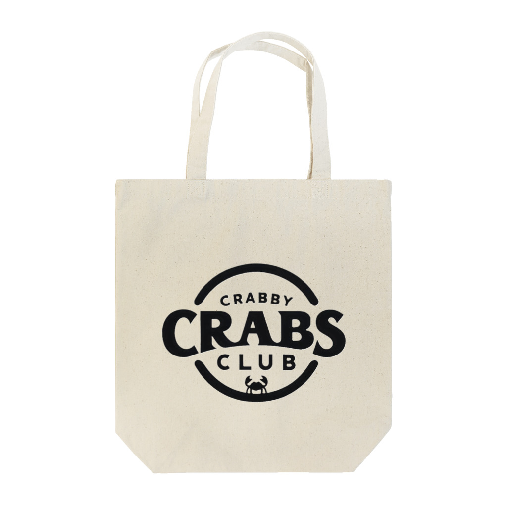 MatrixSphereのCRABBY CRABS CLUB シンプルロゴ Tote Bag