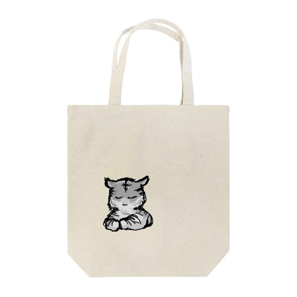 玄猫耶（くろねこや）の眠りの森のトラノコ Tote Bag