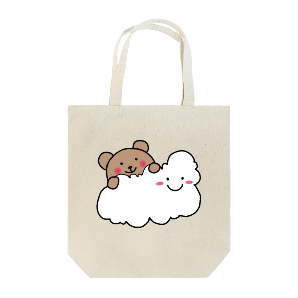 りゃあのくもり のち くま Tote Bag