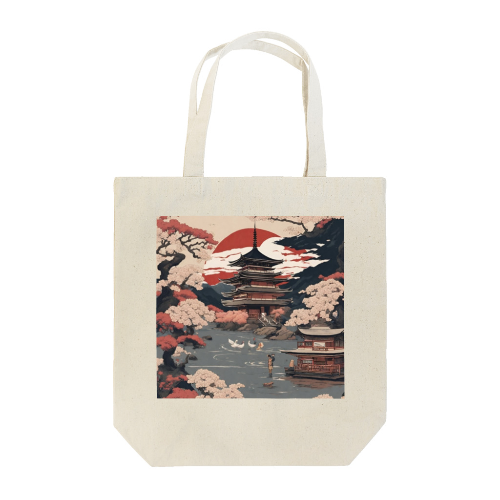 ジャパンの日本風景 Tote Bag