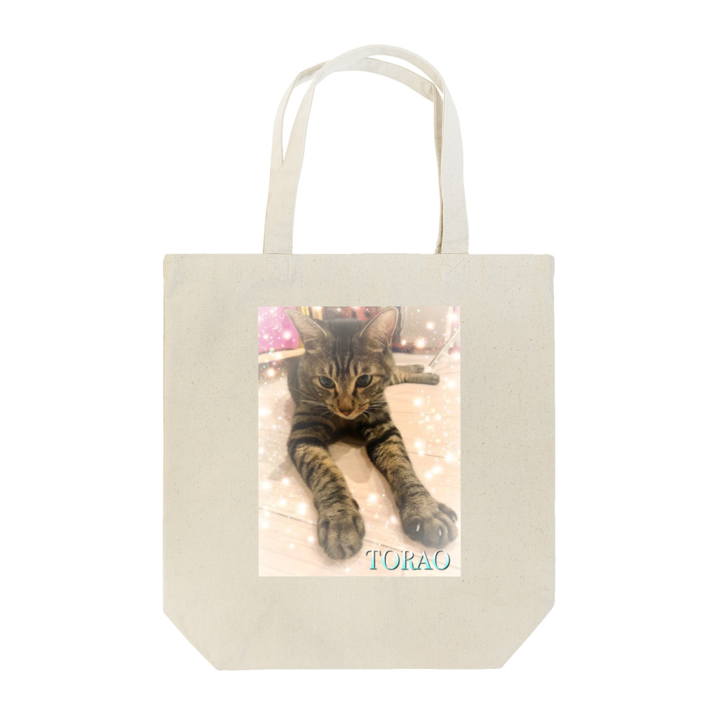 猫しゃちょうのキジトラのトラオくんinゆぽんた家 Tote Bag