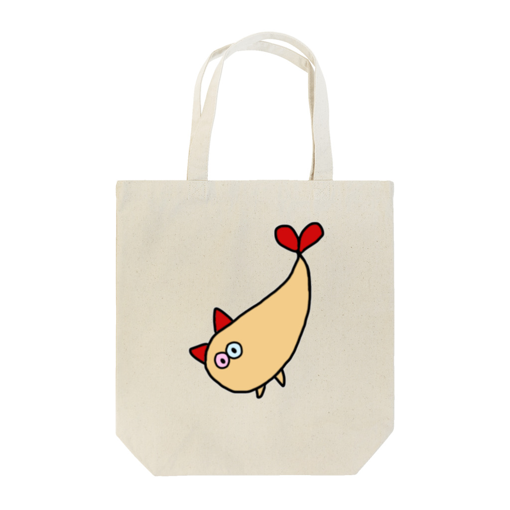 shrimp catのshrimp cat Tote Bag