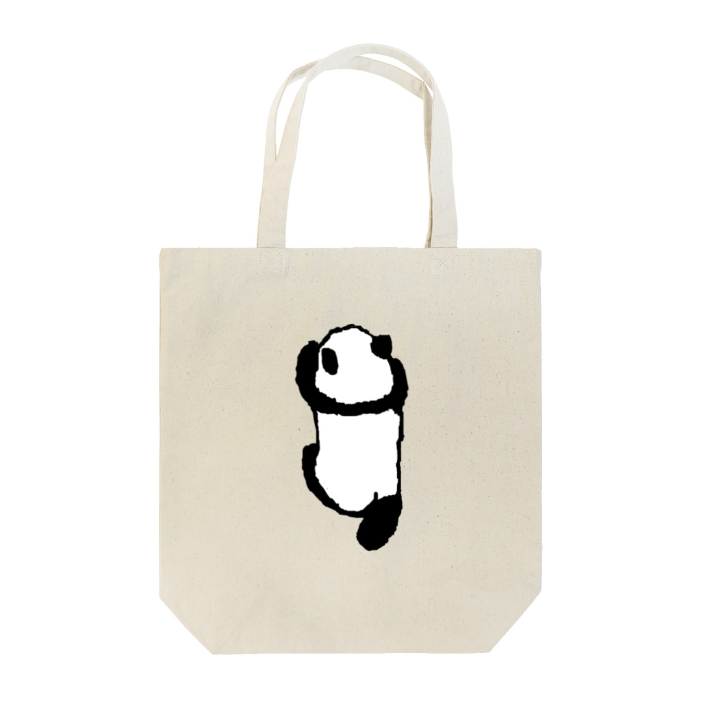 Co . Pandaのよじ登るパンダ Tote Bag