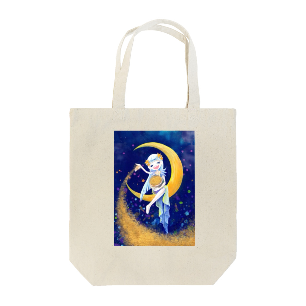 nono-suzuriの星を撒く少女 goods Tote Bag