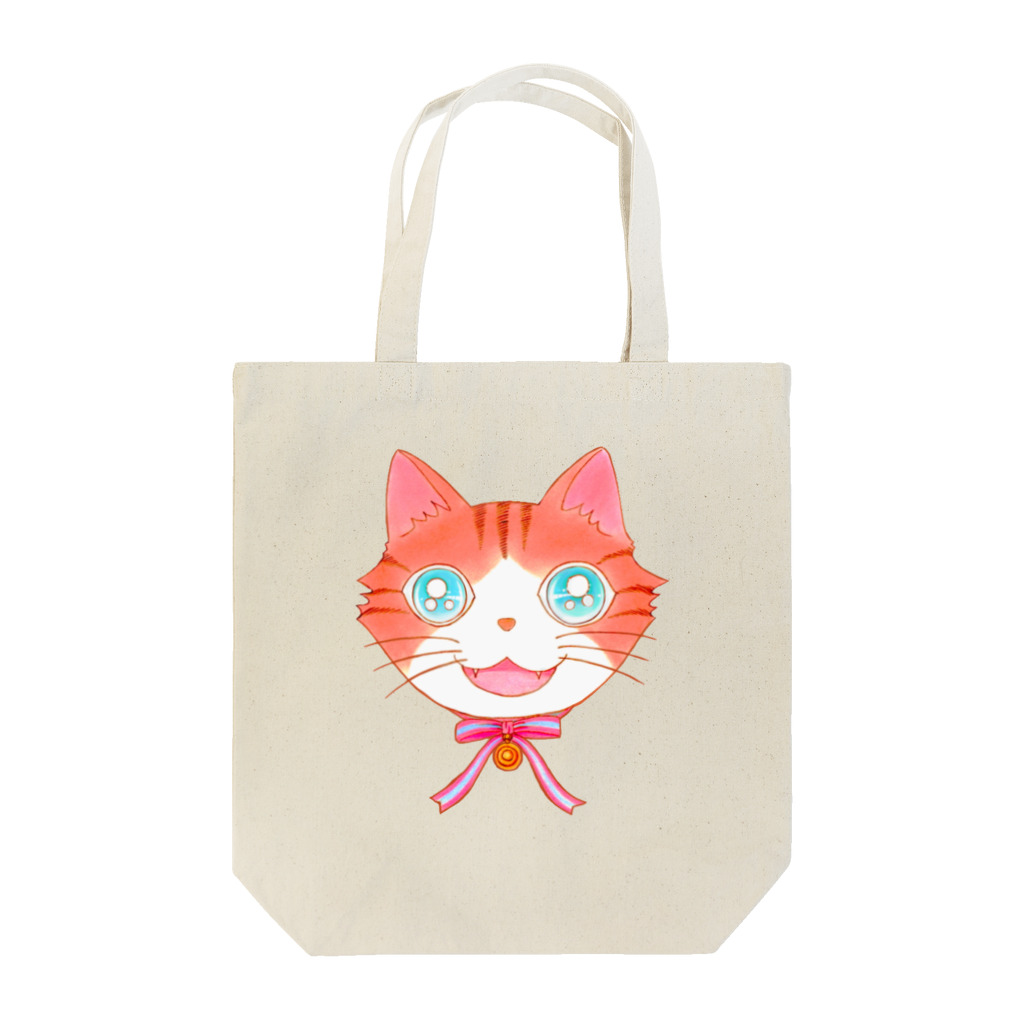 sanasanaのBlueeyes Cat Tote Bag