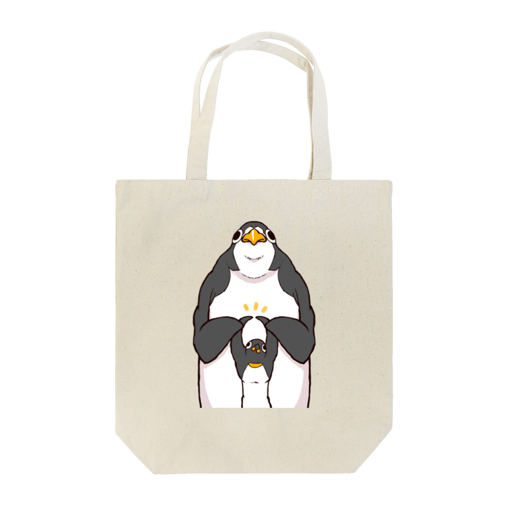 超ペンギンズの超巨大ペンギン・アブダクション Tote Bag