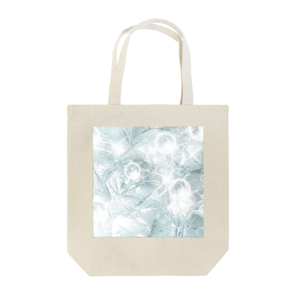 毒舌熊 本音クマ＠LINEスタンプのIce reflected light World blue Tote Bag