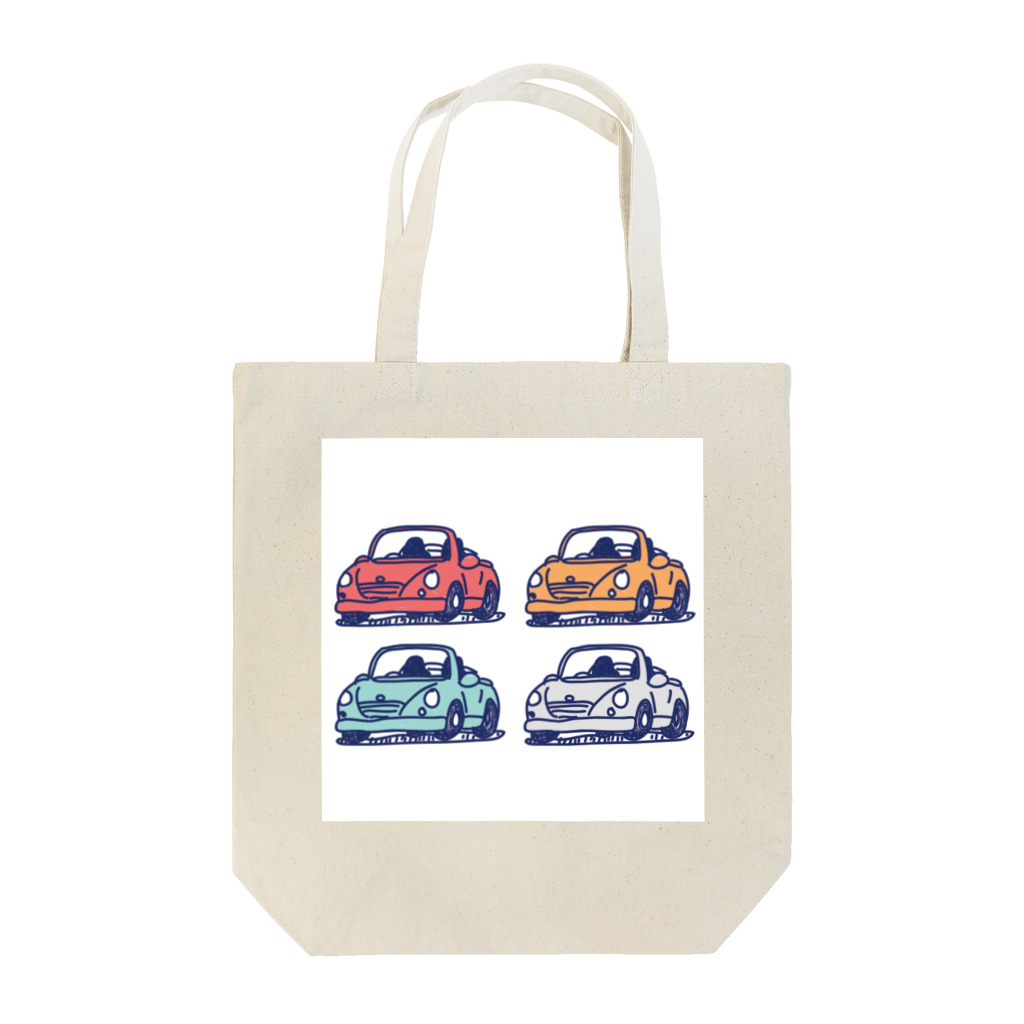 さつきたろうのちっちゃいくるまたち Tote Bag