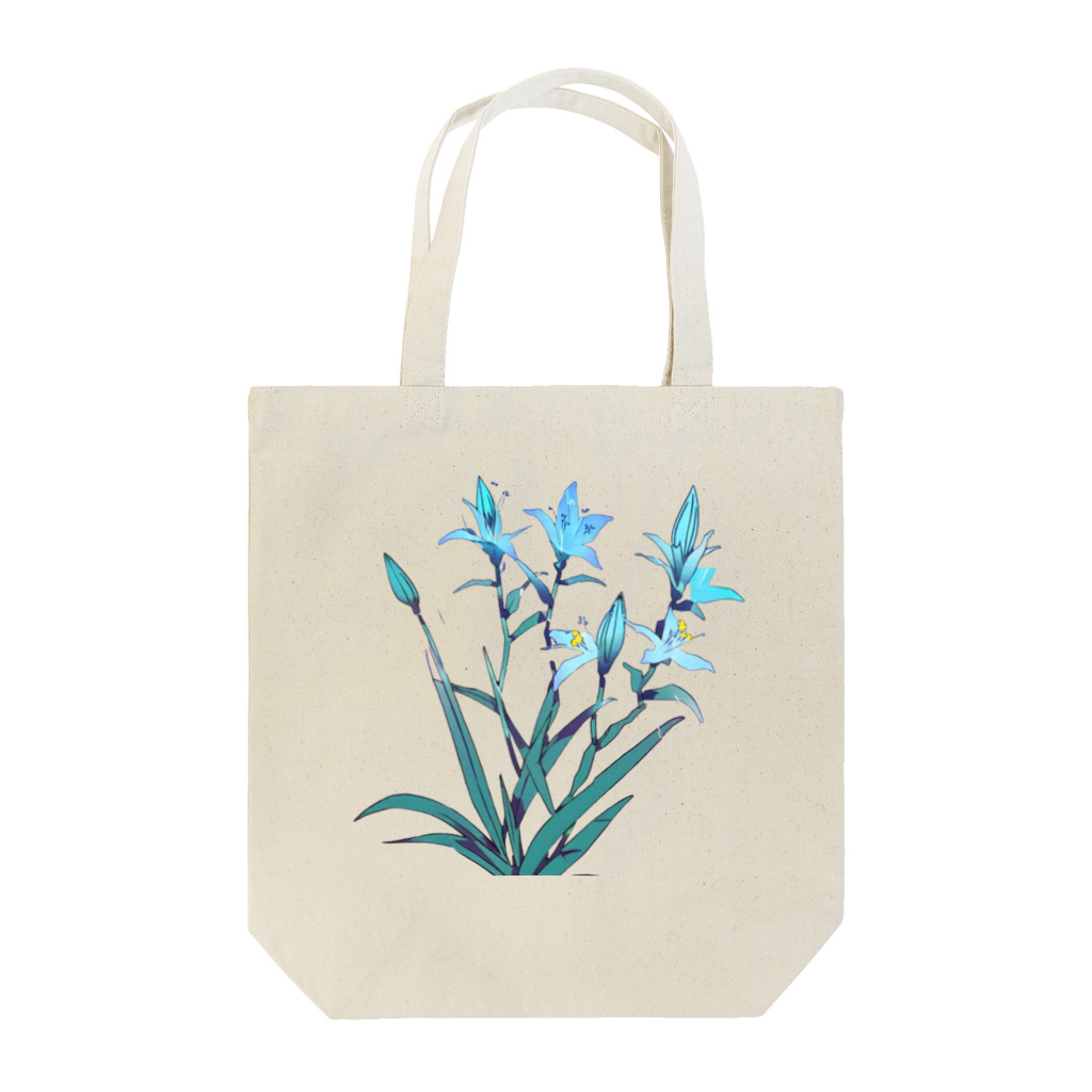 RetrowaveFlowerのRetrowaveFlower-イキシア- Tote Bag