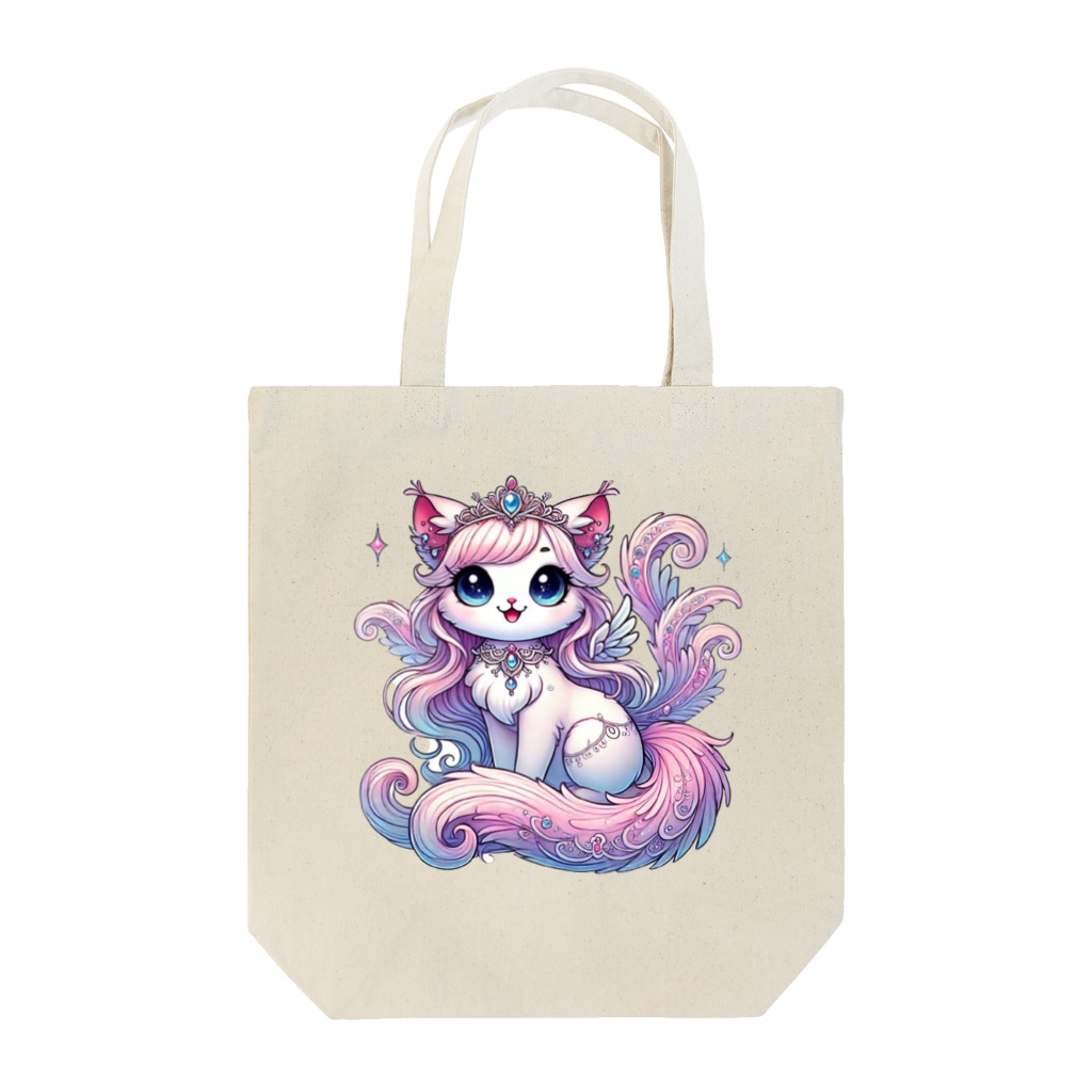 Snow-peaceのマジカルファンタジーキャット Tote Bag